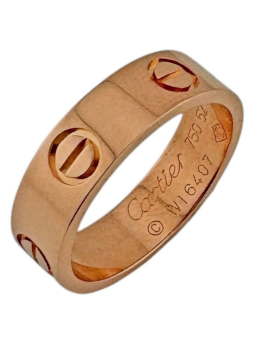 Cartier Love Ring 18k Pink Gold